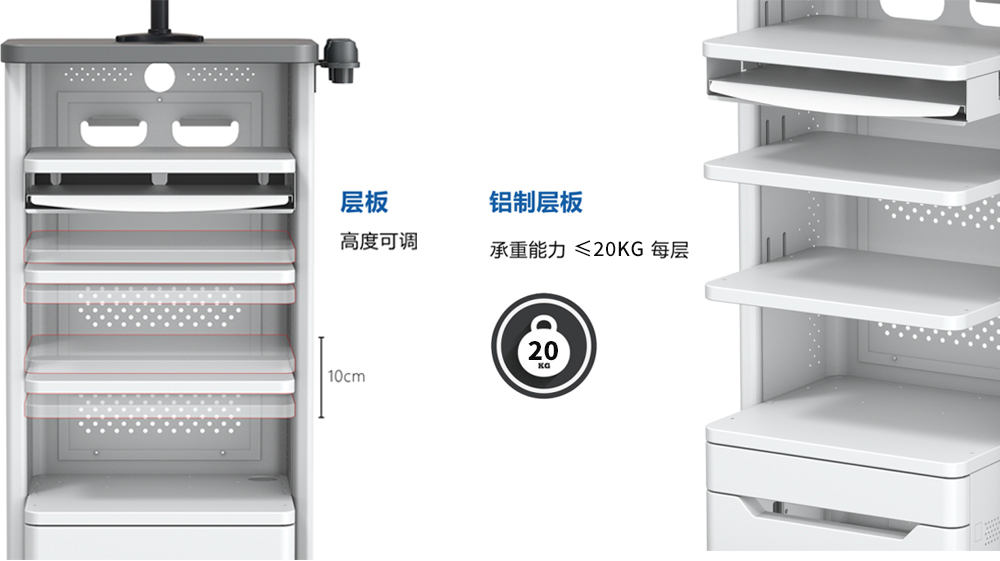 多層醫(yī)用臺車YKD-2101 多層醫(yī)用臺車YKD-2101